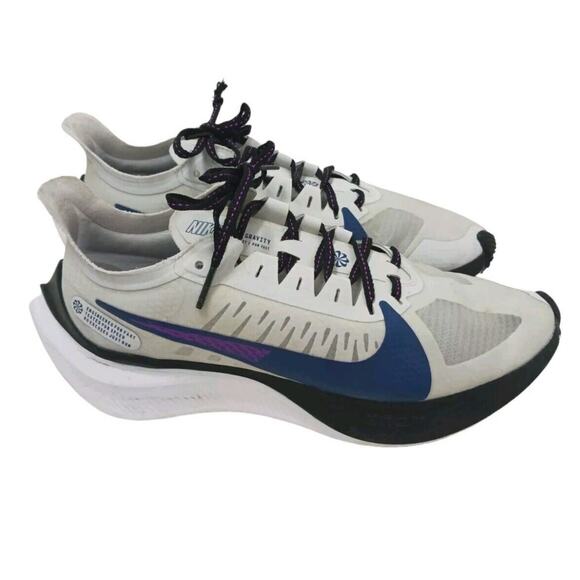 Nike Zoom Gravity Running‎ Shoes Women’s Sz 9 White Gray Black Purple Run Track main image 9